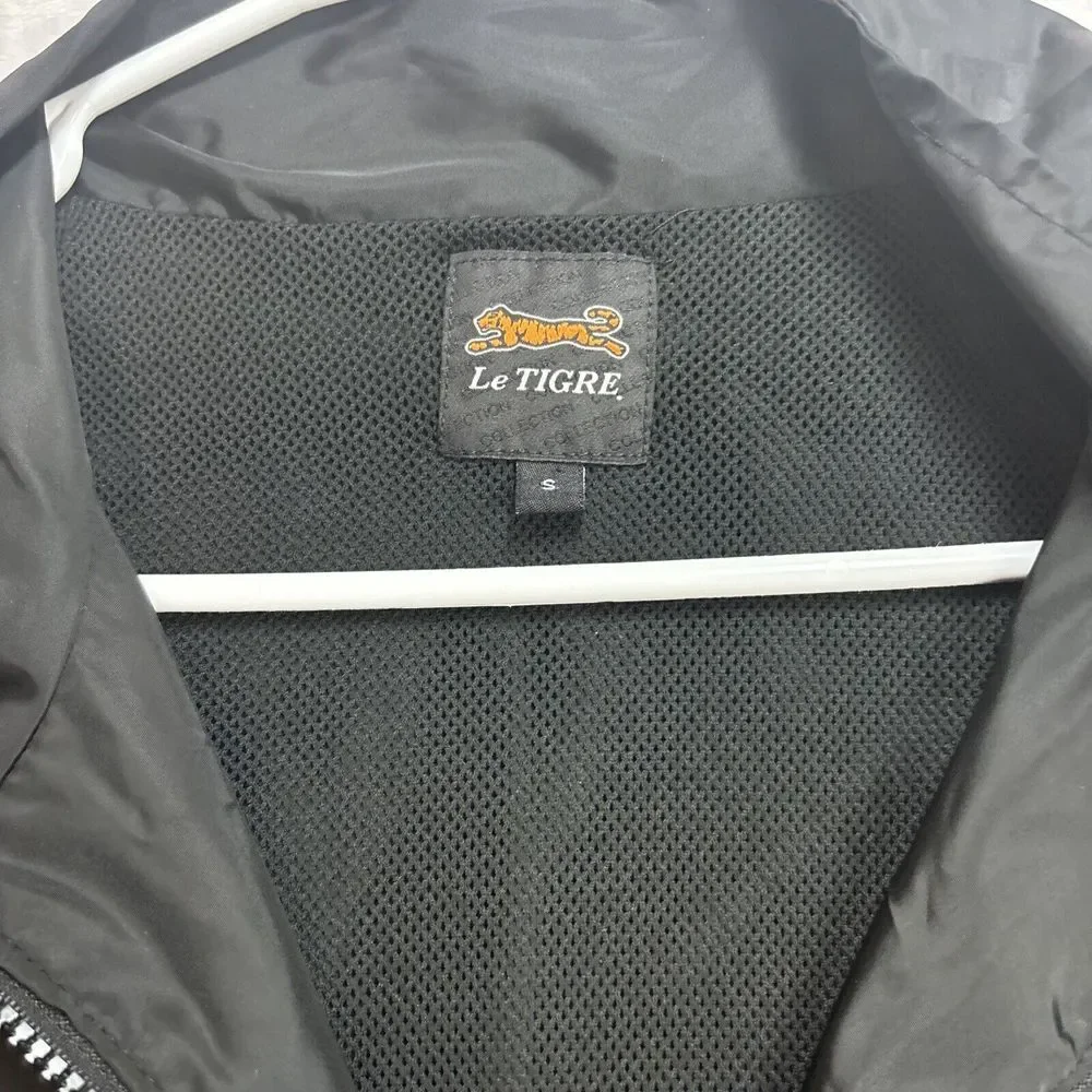 Le Tigre Pullover Jacket Half Zip Windbreaker Size Small